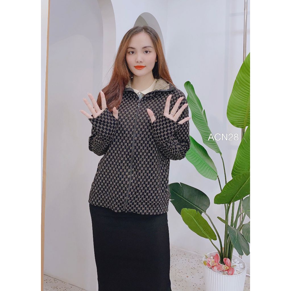 เสื้อกันแดดพิมพ์ลายสําหรับผู้ชายและผู้หญิงเสื้อแจ็คเก็ตกันแดดผ้า Umi ยืดคุณภาพสูง - HN Store Alley