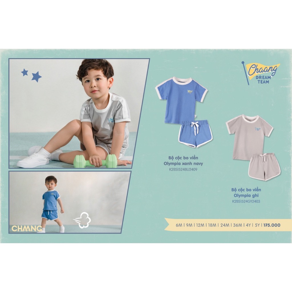 Chaang - ชุดชายเสื้อ Olympia CCK2BS1524