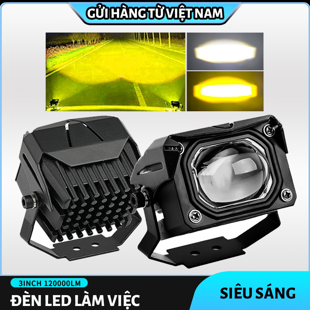 1 PC 50W V7 Pro Mini Driver High / Low Beam เกาหลีสีขาวและสีเหลือง LED ไฟหน ้ าชิป LED