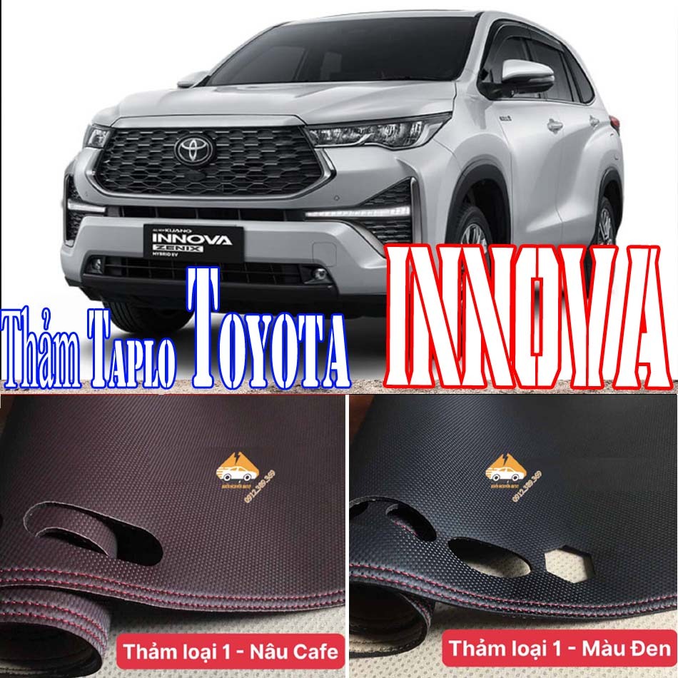 Taplo Mat Toyota Innova 2010 2011 2012 2013 2014 2015 2016 2017 2018 2019 2020 2021 2022 2023 2024 ประเภท 1