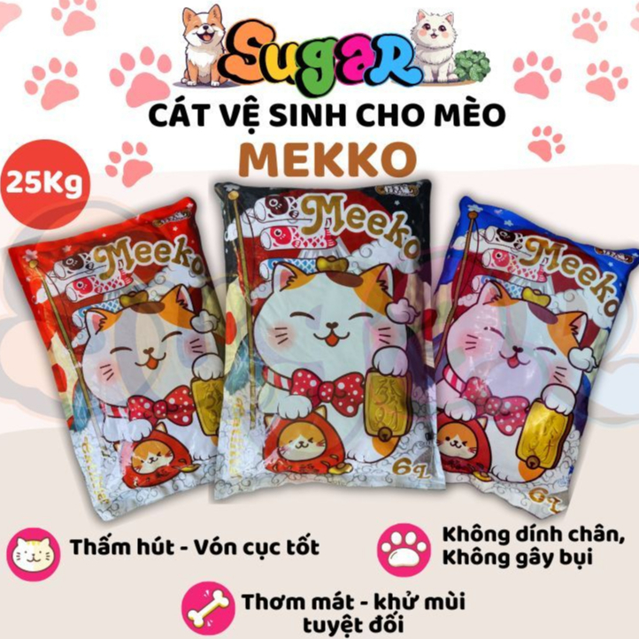 MEKKO, GUMMYHO - MEKKO SAND, ทรายแมว, ทรายแมว Super Clumping Cat