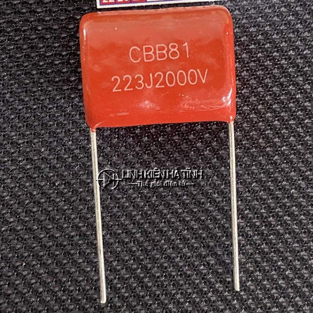 ตัวเก็บประจุกระเป๋า 12 CBB81 223J 2000V ตัวเก็บประจุแร็กเก็ตยุง 223J2000V 223j2kv LKTT - CF12 pxb9 -