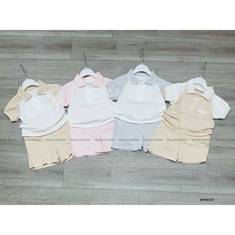 Anmina - ชุดแขนกุด Polo Raglan AMI0157