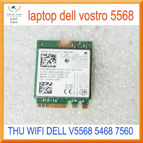 เปลี่ยนแล็ปท็อป WIFI Dell Vostro 5568 V5568 5468 V5468