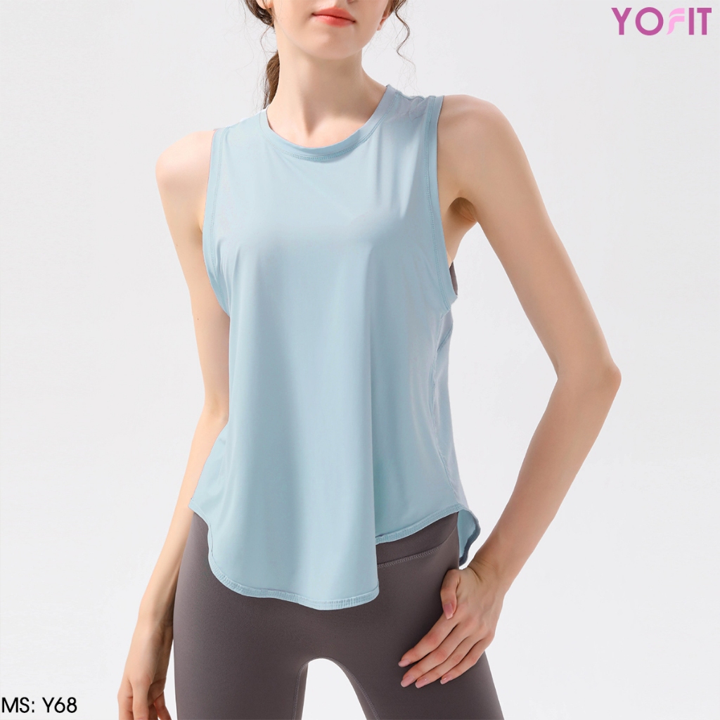 เสื้อกล้ามผ้าน้ําหนักเบารวมตัวนอก - YOFIT Y68