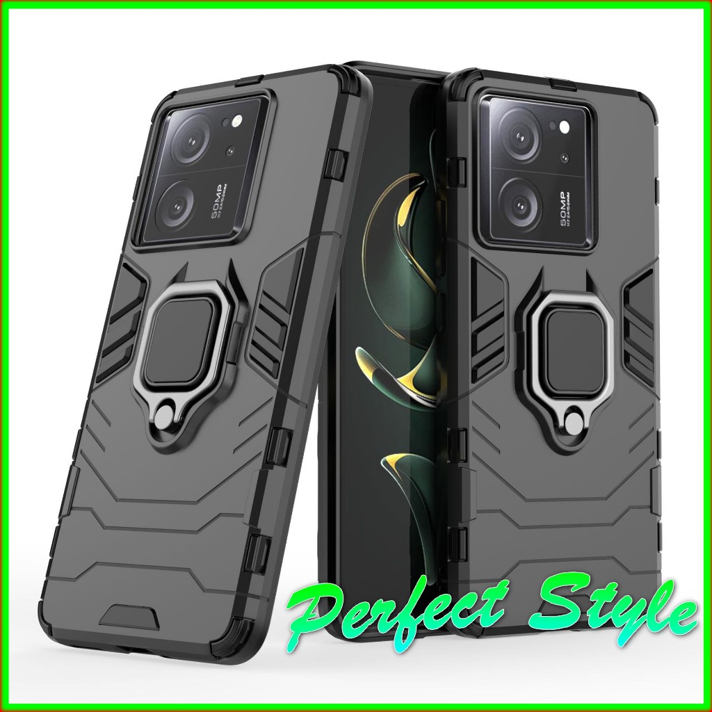 Ironman 2 Xiaomi Redmi K60 K60E Pro Ultra Mi 13T K70 K70 pro K70E Case ป้องกันแน่นอน 360 องศา (สีดํา