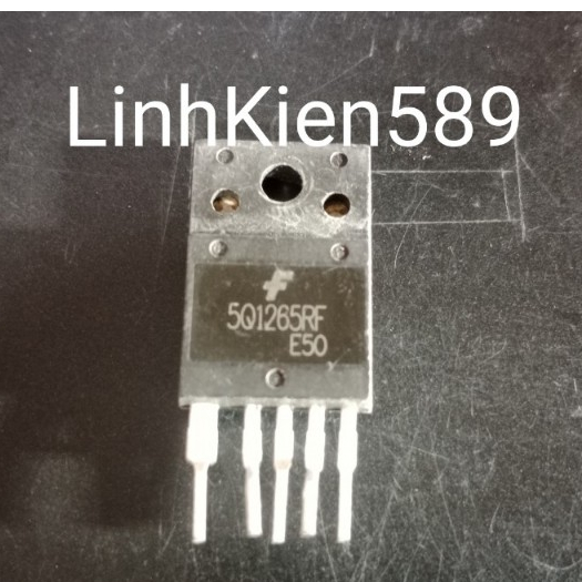 4 ชิ้น 5Q1265RF พลังงาน ICs เพื่อถอดประกอบเครื่องพร้อมเปลือกเงินขนาดใหญ่