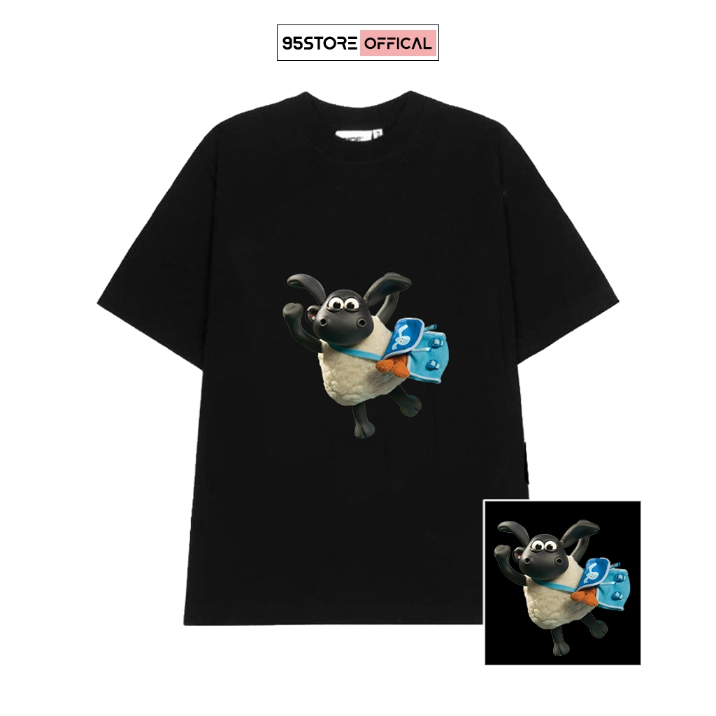 Shaun the Sheep Smart Sheep T-Shirt - สไตล์เสื้อยืดแกะ Shaun the Sheep