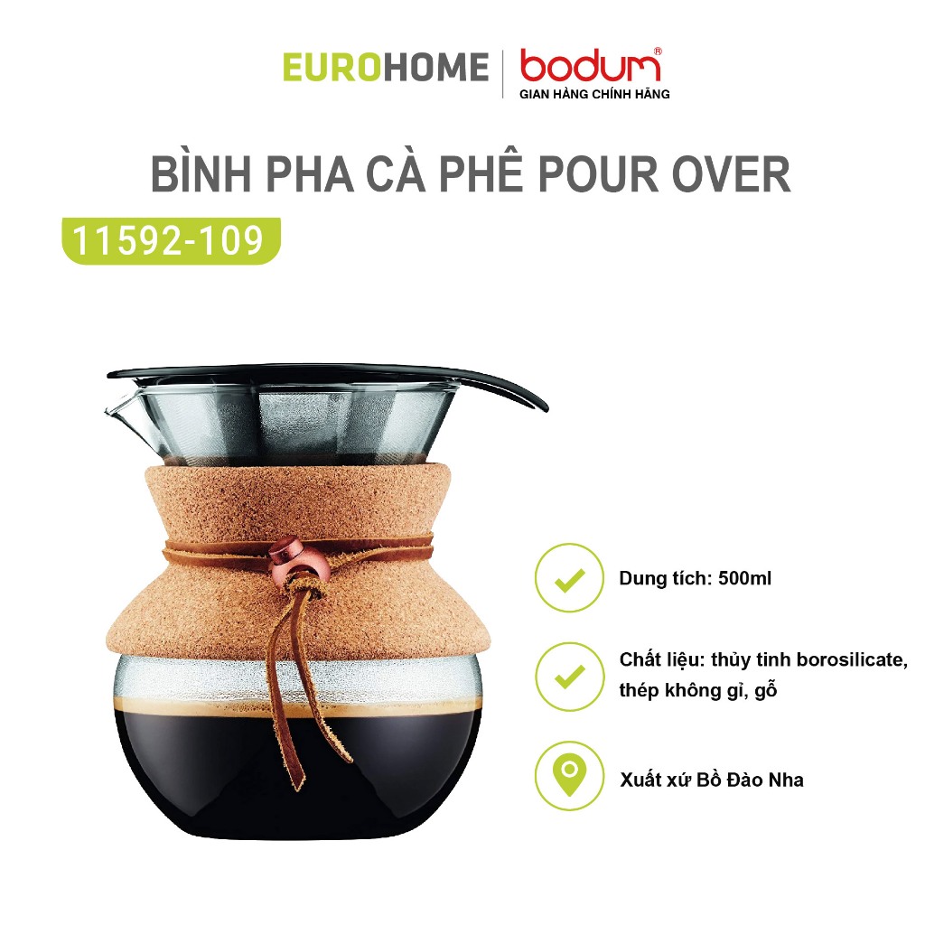 Bodum Pour Over Coffee Bottle 500ml - 11592-109