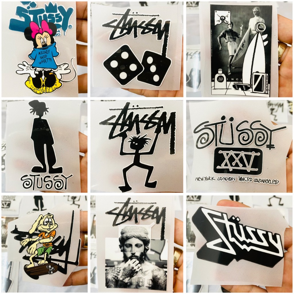 ภาพรีดร้อน Digital Heat Decal - Stussy 5 - Poseidon.est2019