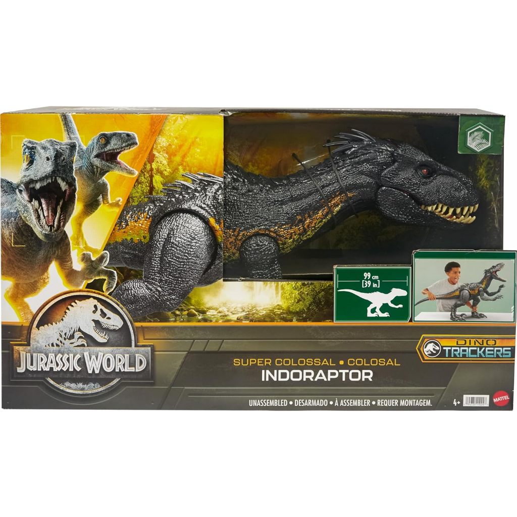 ของเล ่ นไดโนเสาร ์ Super Colossal Indoraptor Mattel Jurassic World Fallen Kingdom