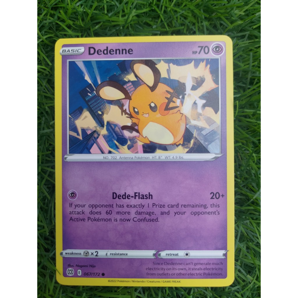 [KW2 Pokemon] [EN] การ์ดโปเกมอน Dedenne - 067/172 - ทั่วไป