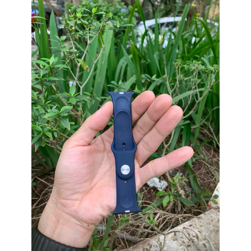 ️สายยางแท้ AW 2 ชิ้น นาฬิกาสีกรมท่า