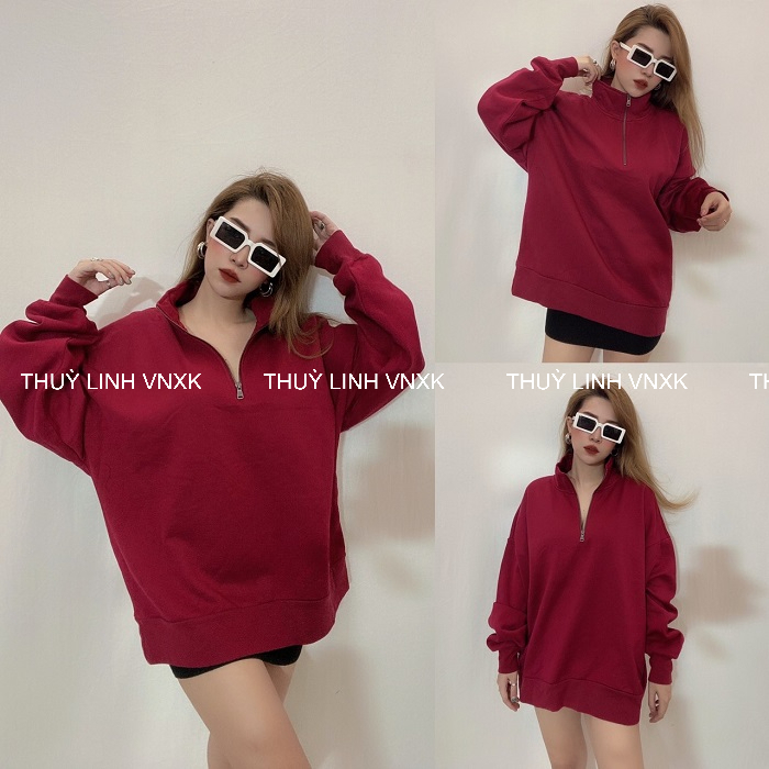 DSG Cotton Sweater สีเหลืองแขนยาวซิปคอปก - ขนาด 2XL