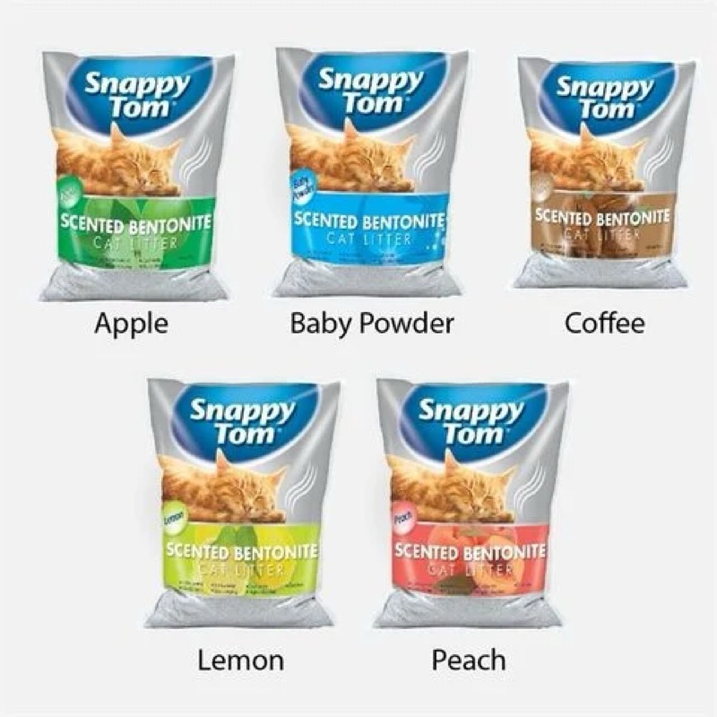 Snappy TOM cat PEAK GOOD DEODORANT 5L BAG - ทรายแมวไร้ฝุ่น