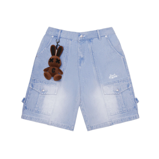 กางเกงขาสั้น Unisex Bad Rabits - RABBIT JEAN SHORT - แบรนด์ท้องถิ่นของแท้