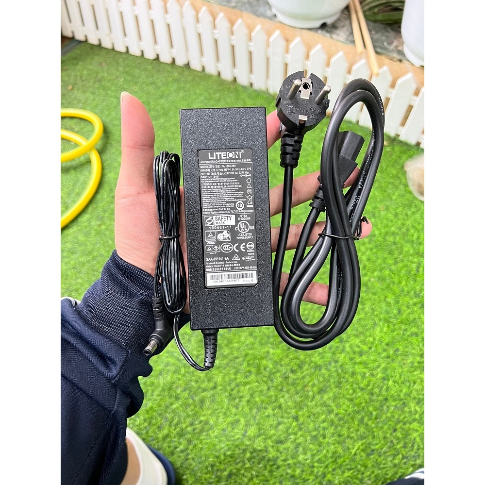 Fujitsu Scanner Power Adapter Fi-7140 Fi-7240 Fi-7160 Fi-7260 Fi-7180 Fi-7280 Fi-7300NX 12 เดือน