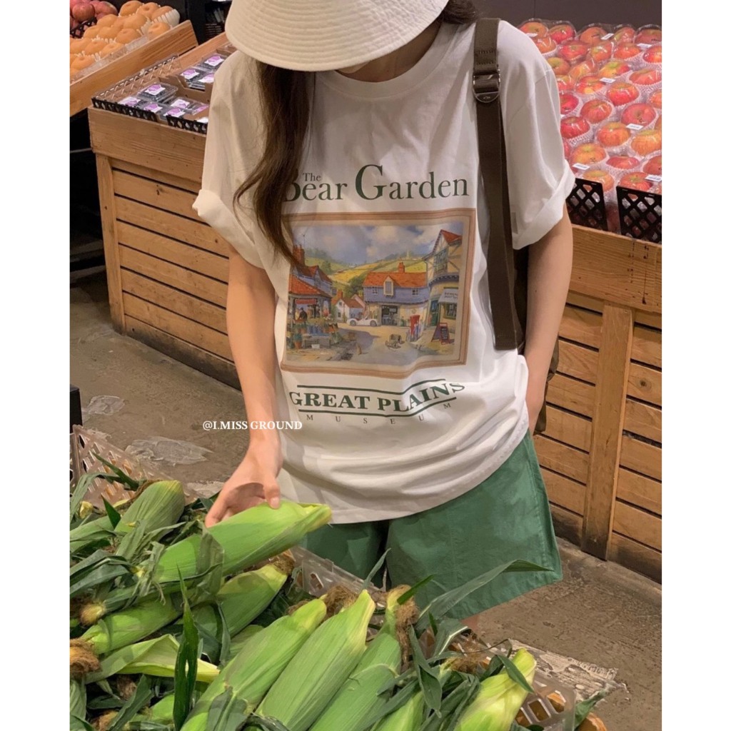 LA CHARMÉ | เสื้อยืด The Bear Garden 30652 ISS