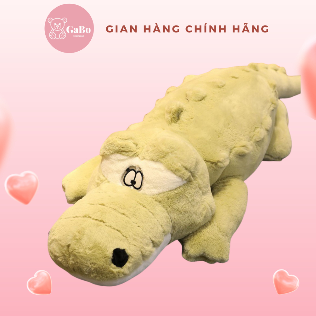 Giant Super Big Back Spiked Crocodile TEDDY BEAR พร้อมซิป GABO TEDDY BEAR