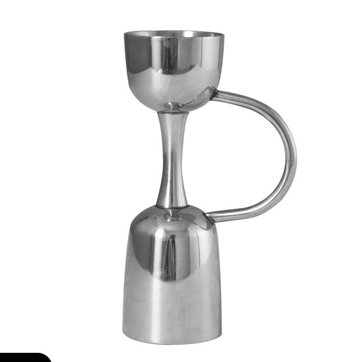 Jigger Cup Sliver 30/60ml- บาร์เทนเดอร์