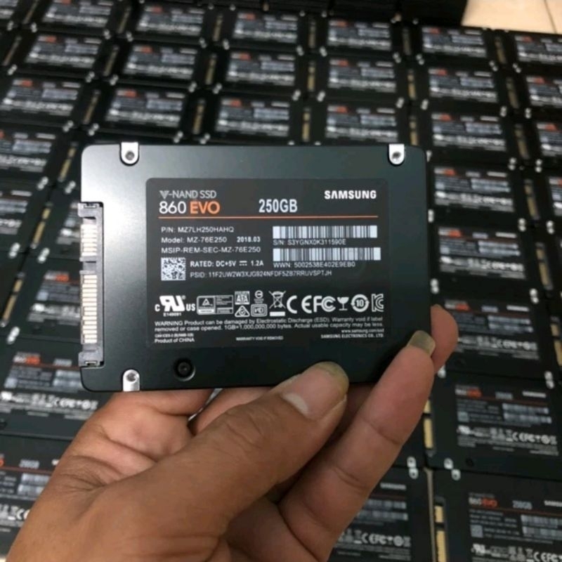 สินค้า ssd 860 evo 250gb ถอดประกอบ