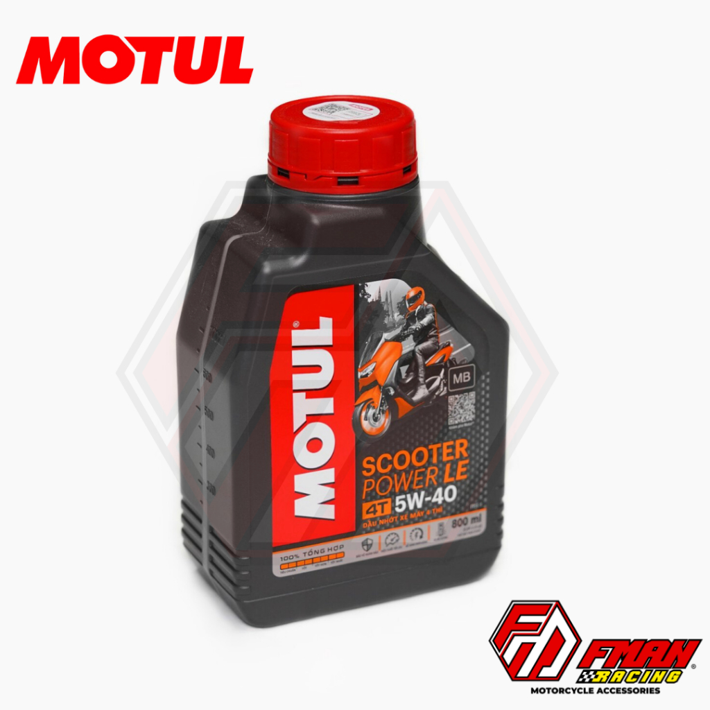 ของแท้ MOTUL SCOOTER POWER LE 5W40 น้ํามัน