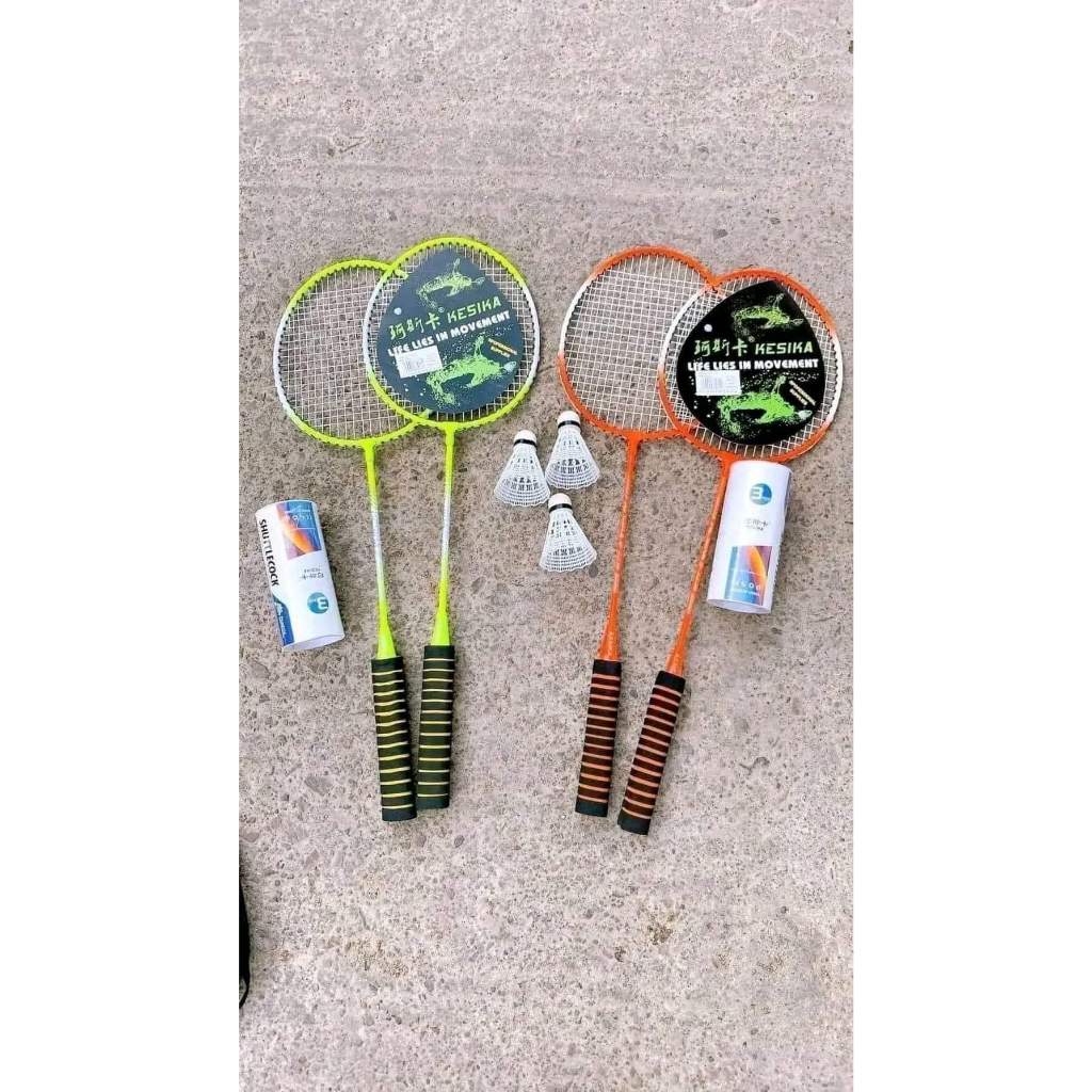 BADMINTON CKET INCLUDED พร้อมลูกบอล 3 ลูก