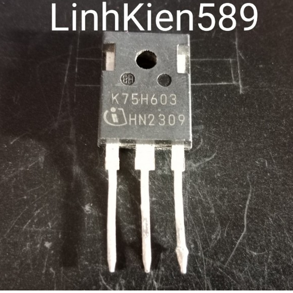 K75H603 75A 600V IGBT ถอดแยกชิ้นส่วน