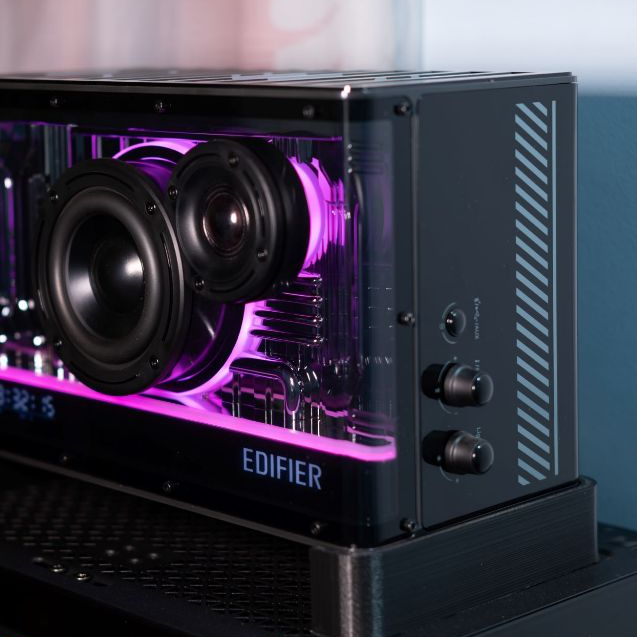 ฐานพลาสติกพิมพ์ลาย 3D สําหรับลําโพง Edifier QD35