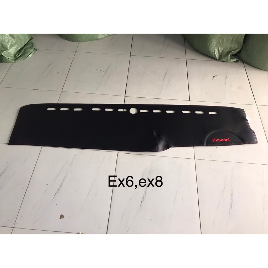 HYUNDAI EX6, EX8 TRUCK เสื่อแดชบอร์ดป้องกันความร้อนและปกป้องแผงหน้าปัด