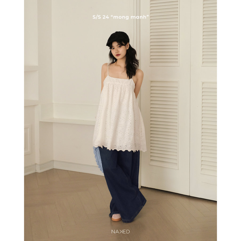Naked by V floral babydoll Dress - เดรสมาเบล