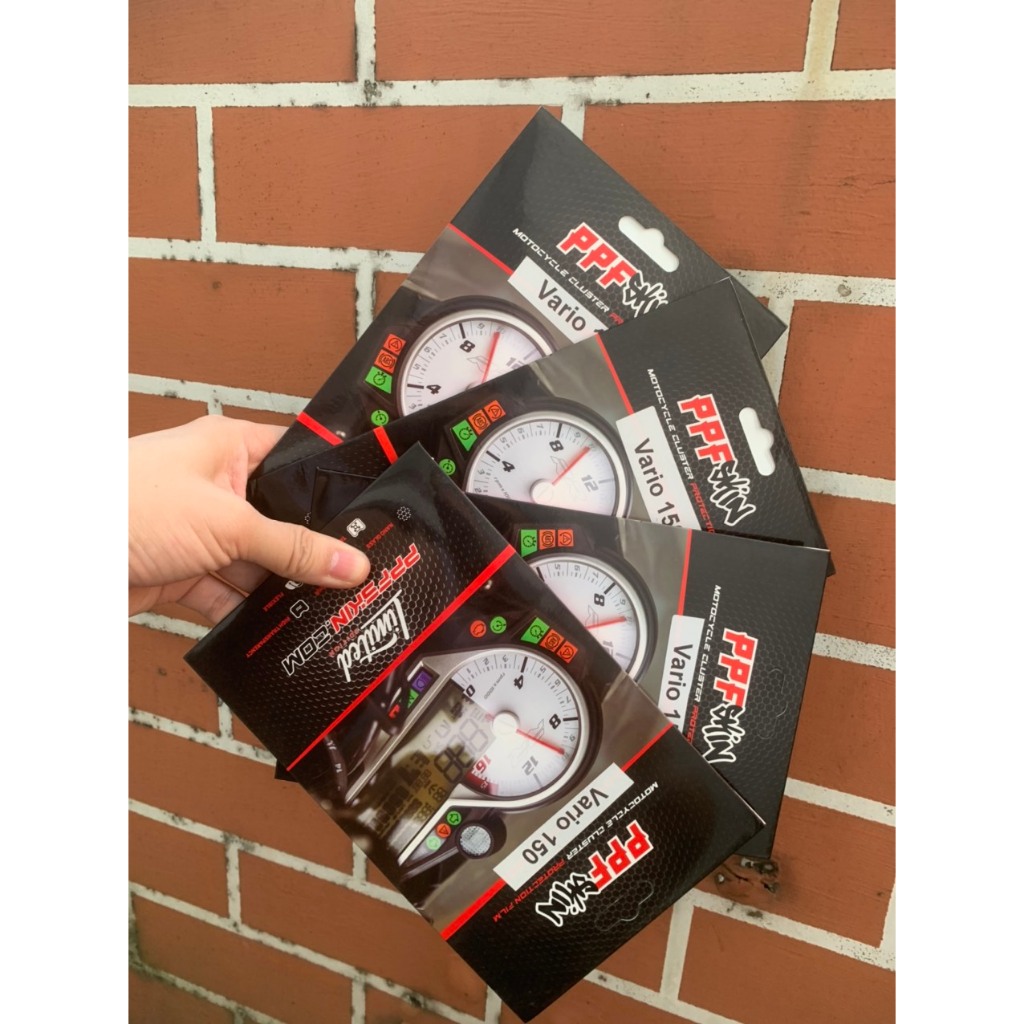 สติ๊กเกอร์ PPF TPU ปกป้องแผงหน้าปัดรถยนต์ VARIO150