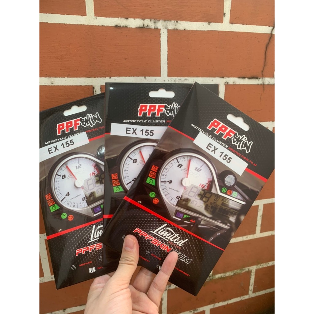 สติ๊กเกอร์ PPF TPU ปกป้องแผงหน้าปัด EXCITER 155 VVA 2021 ถึง 2024 - EX155 EX155VVA EX สินค้าของแท้