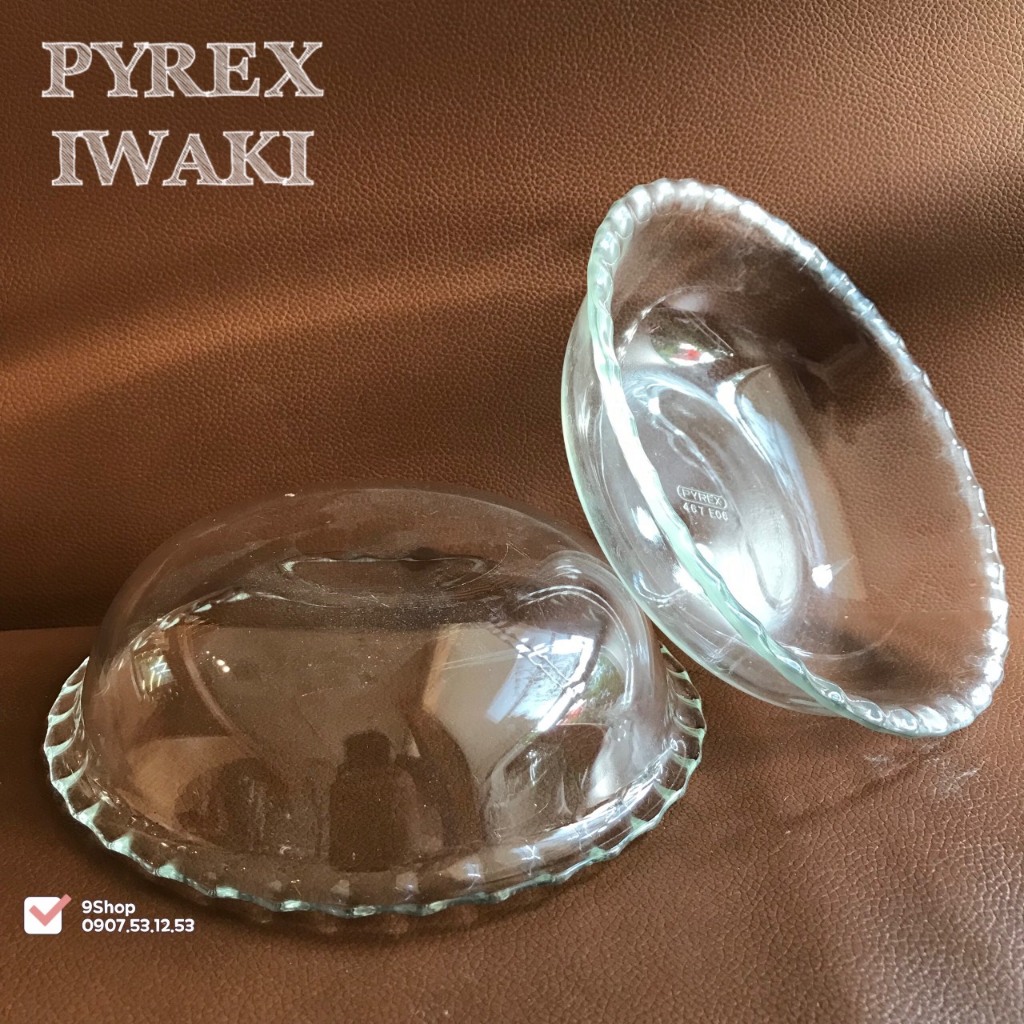 [PYREX - Iwaki ] Combo 02 ชามแก ้ วทนความร ้ อนพร ้ อม Gourd Sole [ ผลิตภัณฑ ์ แสดง ]