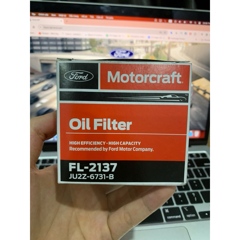 [ของแท้] กรองน้ํามันเครื่อง Ford Ranger, Ford Everest, BT 50 จาก 2011 ถึง 2025 รหัส JU2Z-6731-B
