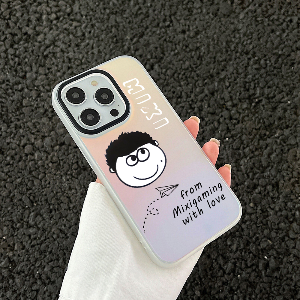 Mixi iphone 16 16promax 16pro /x/11/12/14/15max/promax dm1018 เคสเปลี่ยนสี