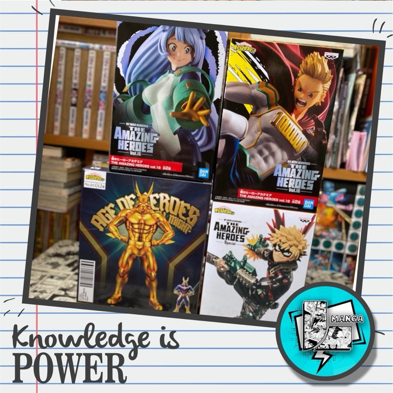 [ของแท้ ใหม่] All Might, Bakugo, Togata Mirio, Hado Nejire- ฟิกเกอร์ My hero academia