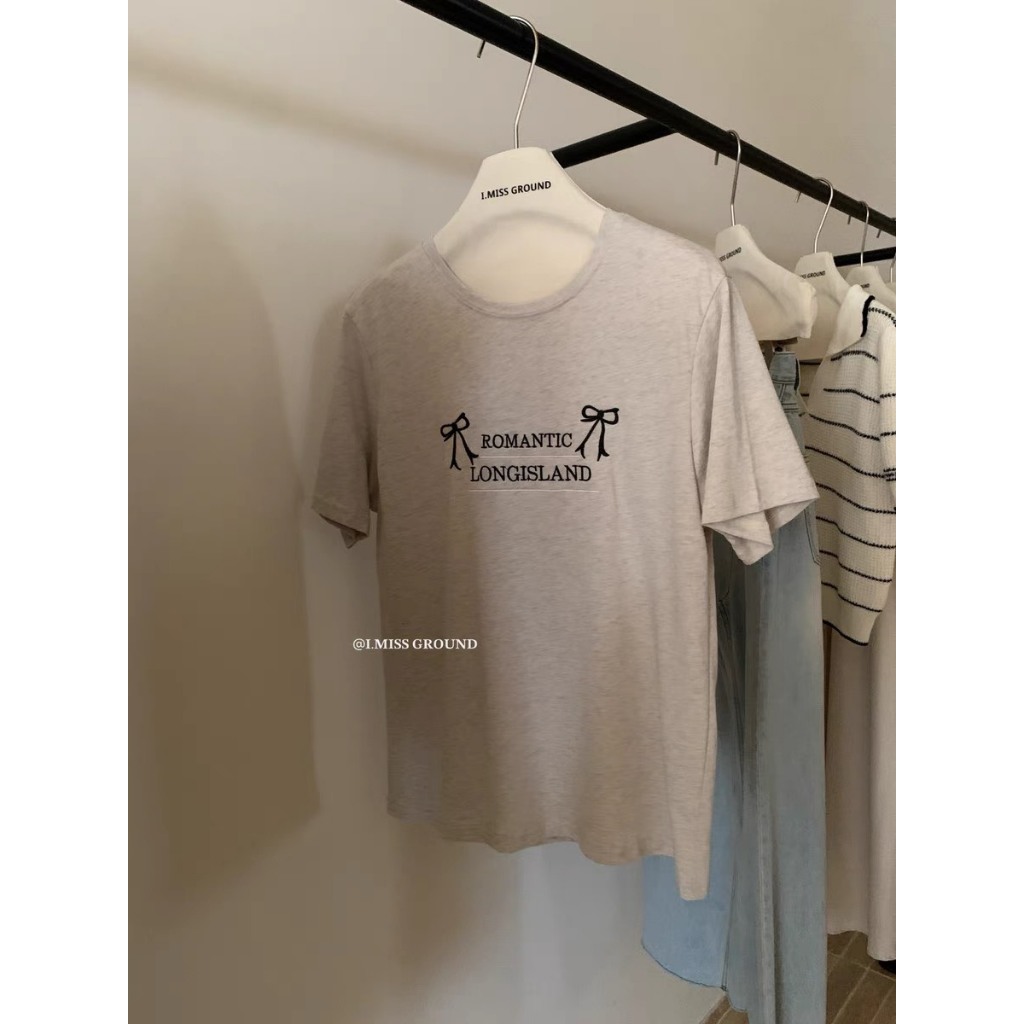 LA CHARMÉ | ROMANTIC ISLAND 30680 ISS เสื้อยืดคอกลม