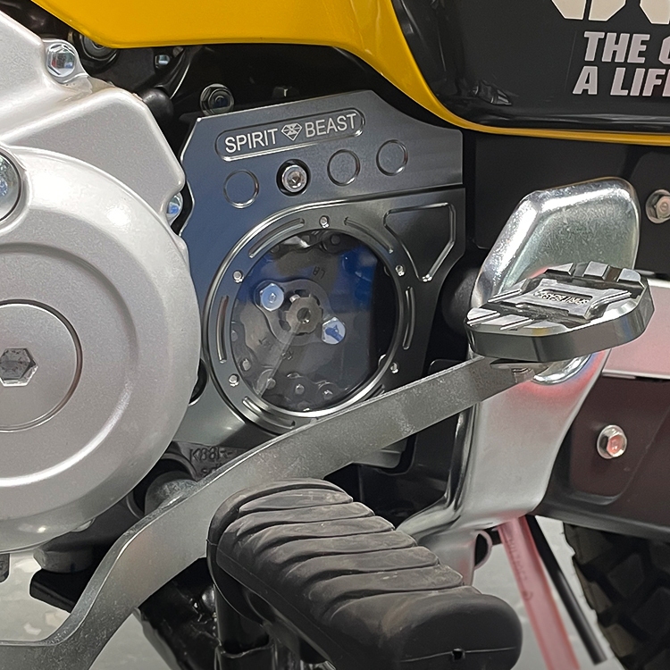Spirit Beast L9 ฝาครอบโซ่ Cam โปร่งใสสําหรับ Honda CC110 (Honda Cross Cub 110cc)