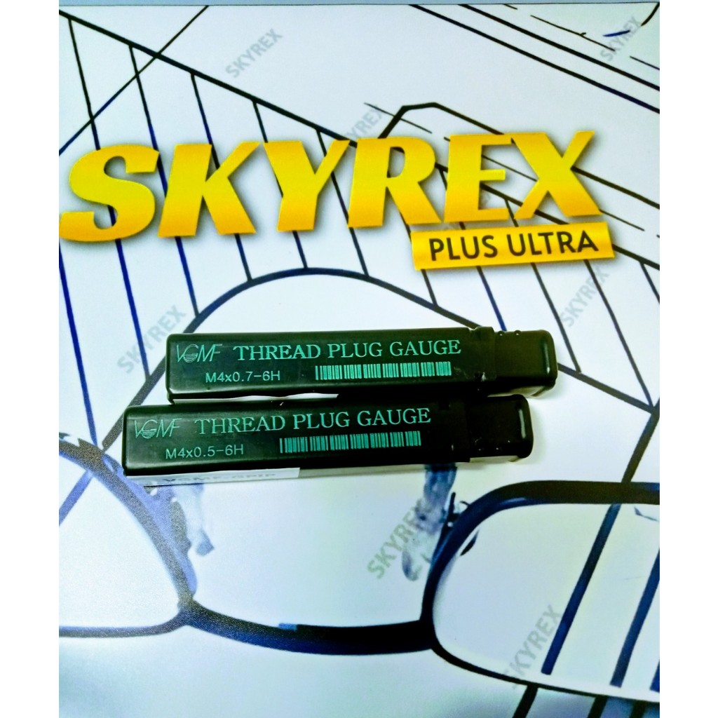 การควบคุมพูดชัดเจน M4-6H (M4x0.7 & M4x0.5)