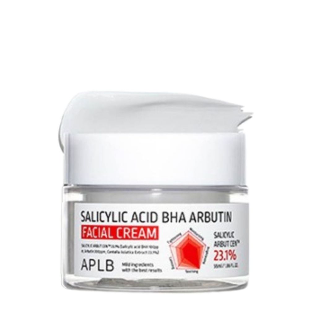 Apl Salicylic Acid BHA Arbutin Facial Whitening Cream ช ่ วยลดสิว 55ml - Lydiabeauty