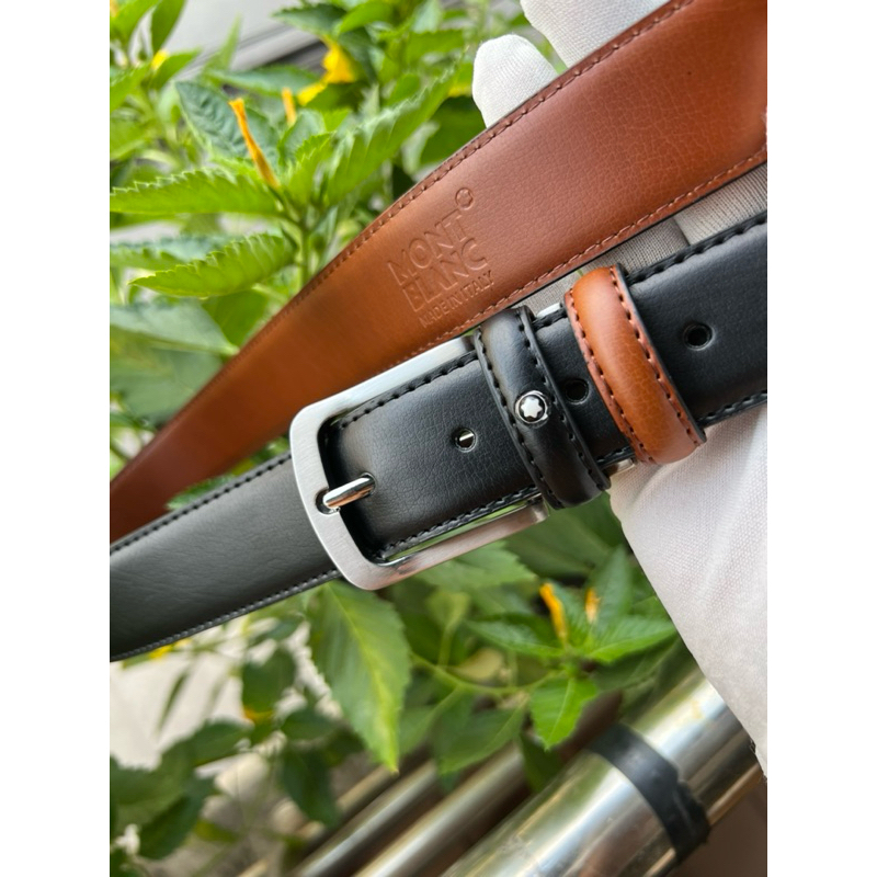 MB 02 เข็มขัดหนังแท้ fullbox