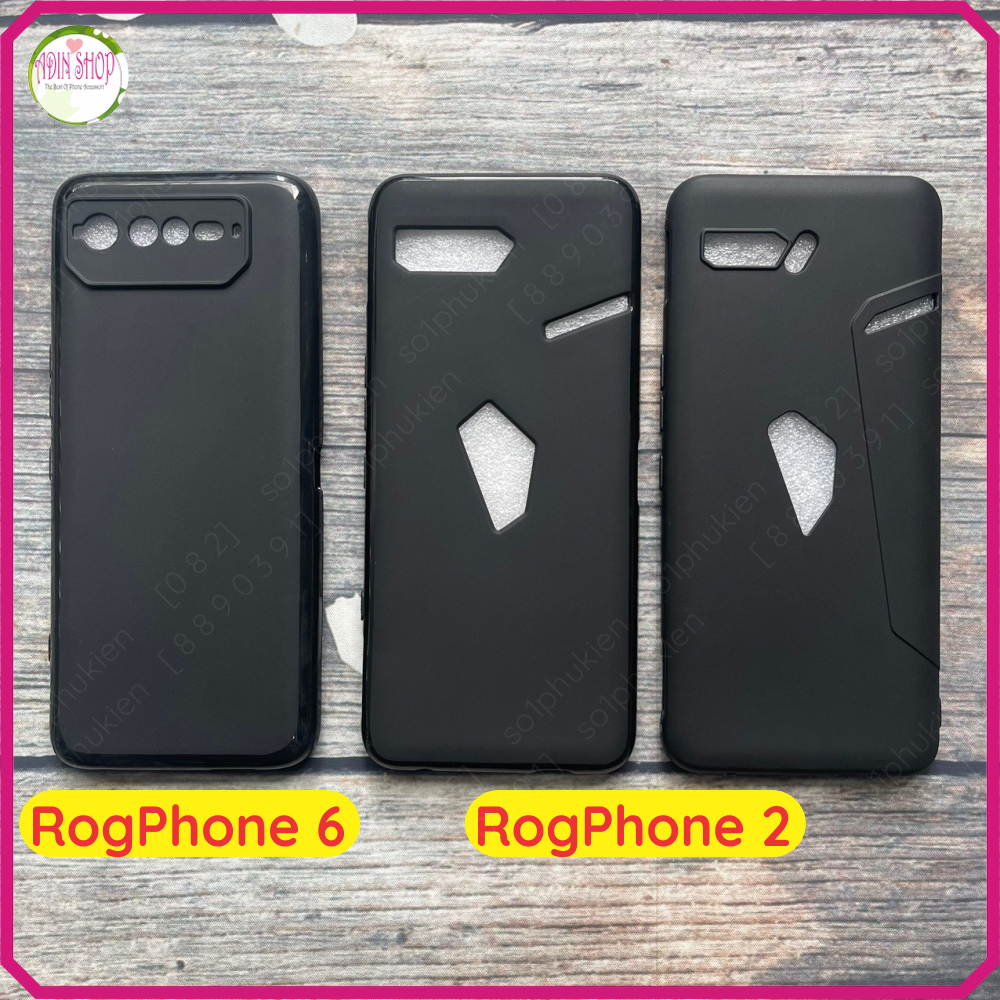 Asus Rog Phone 2 Case (Rogphone 2🌹 / Rog Phone 6 (Rogphone 6 ) สีดํายืดหยุ ่ น,คุณภาพสูงทนทานและสวยงามป ้ องกันสีส ้ ม