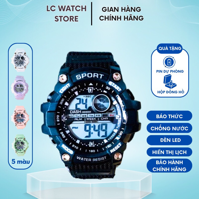ดาว 9988 นาฬิกาอิเล็กทรอนิกส์กันน้ําสําหรับเด็กและวัยรุ่นนาฬิกาผู้หญิงนาฬิกาผู้ชาย