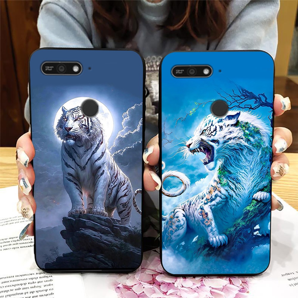 เคส Huawei / y6 prime / y6 2018 พร ้ อมรูปภาพ Eagle และ Tiger