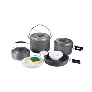ชุดหม้อปิคนิคอลูมิเนียม Campingmoon MC-700