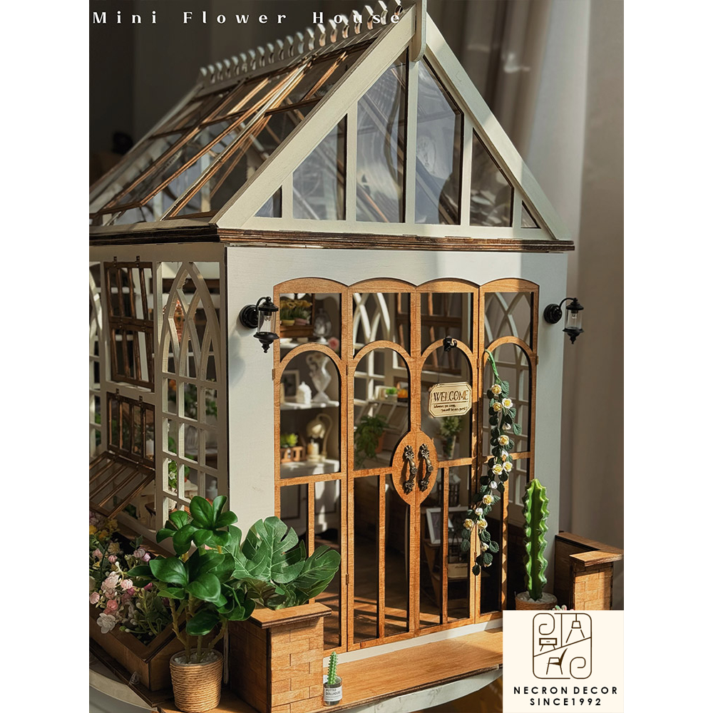 ของขวัญวันเกิด ของเล่น DIY โมเดล DIY บ้านตุ๊กตาแฮนด์เมด DIY สําหรับ BABY HOME-NECRON DECOR