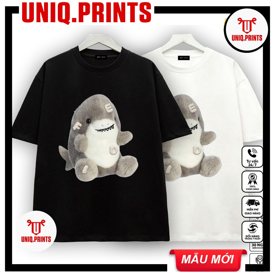 ใหม่ เสื้อยืด Baby Shark เสื้อยืด Cool ulzzang | UNIQ.STORE