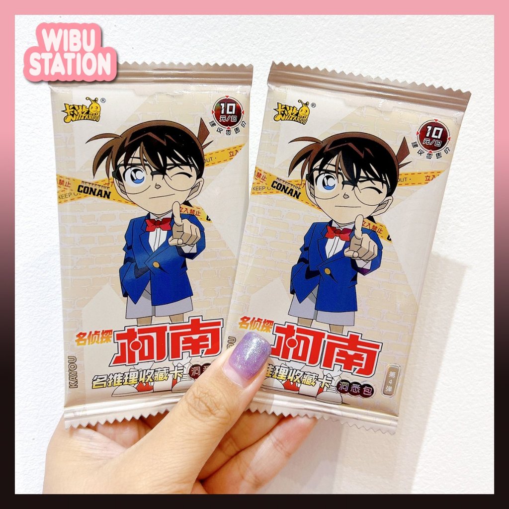 [WibuStation] การ์ดตัวละคร Kayou Detective Conan Vol 4