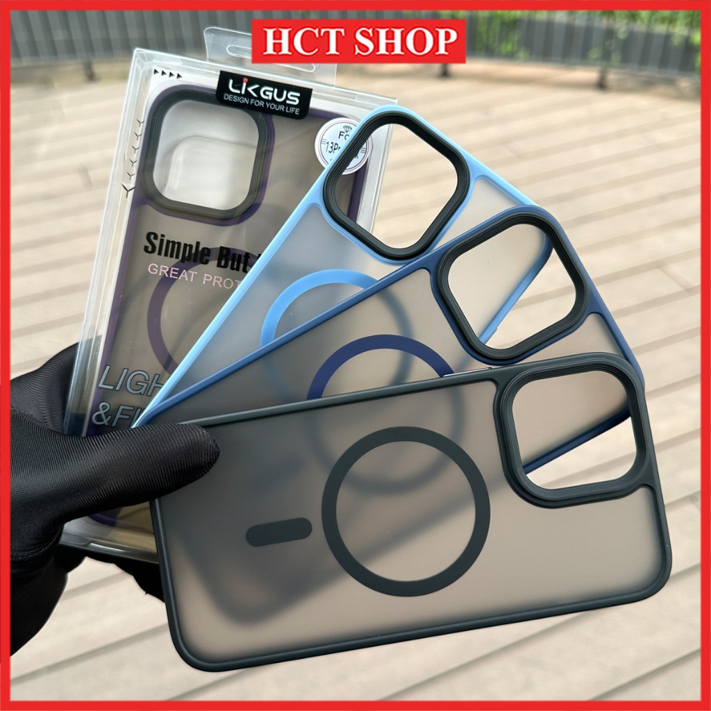 เคสแบบด้านรองรับการชาร์จแบบไร้สายสําหรับ ไอโฟน 11, 12, 13, 14, 15, 16โปรแม็กซ์ ของแท้ ลิกกัส